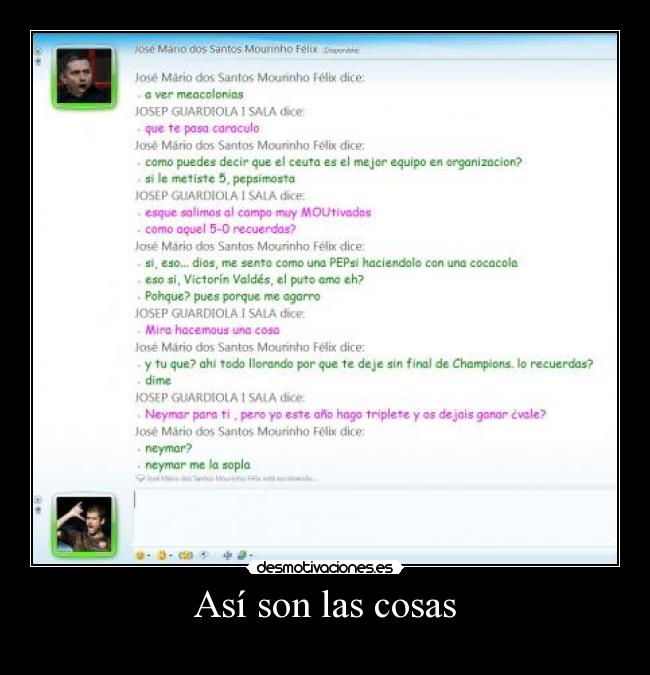 Así son las cosas -