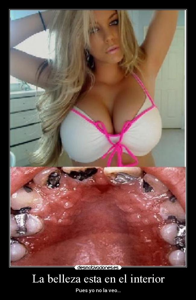 La belleza esta en el interior -