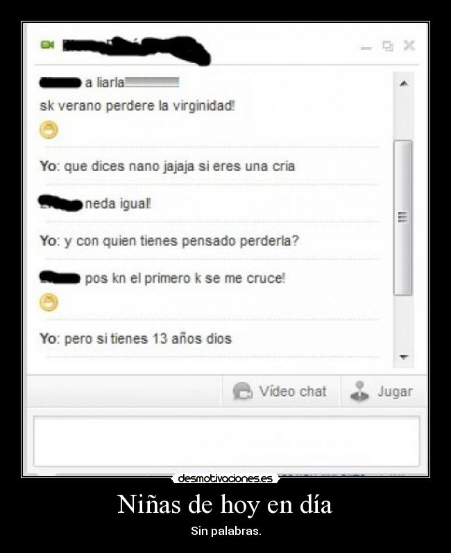 Niñas de hoy en día - 