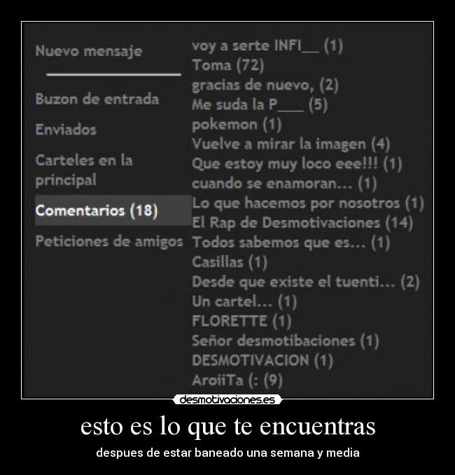 carteles louikjygrtfde desmotivaciones