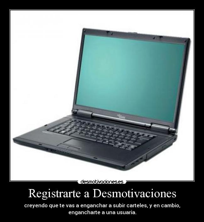 Registrarte a Desmotivaciones - 