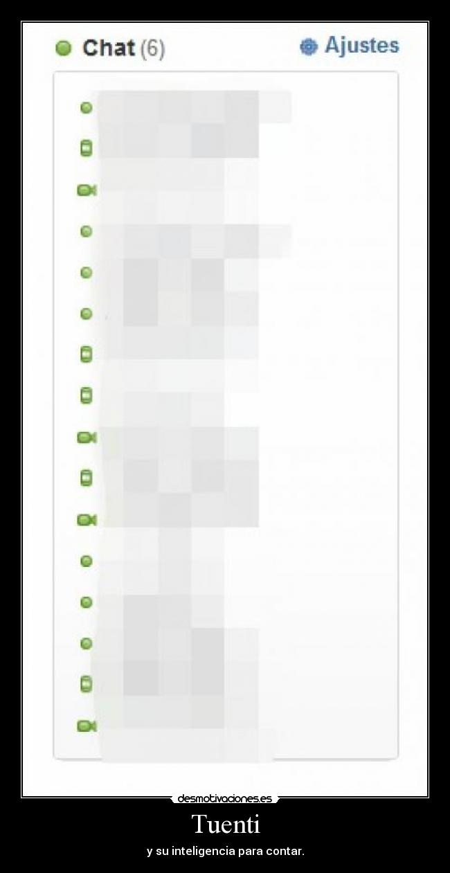 Tuenti - y su inteligencia para contar.