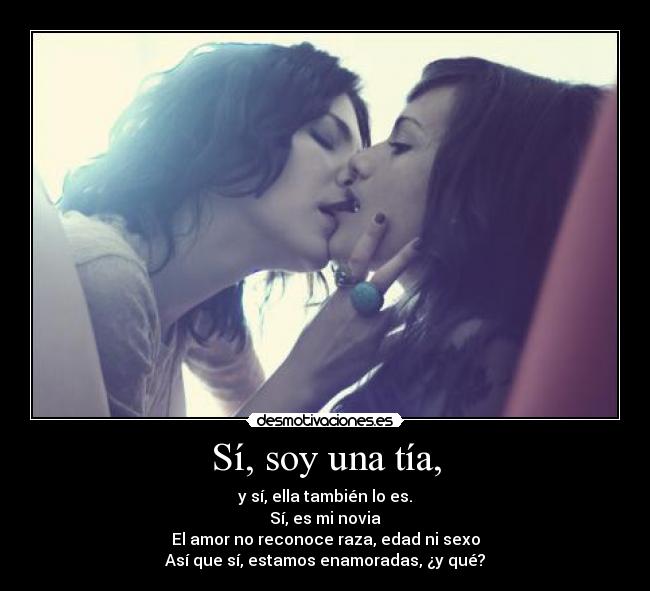 carteles si ser tia novia tambien amor reconocer raza edad sexo asi estar enamorar que desmotivaciones