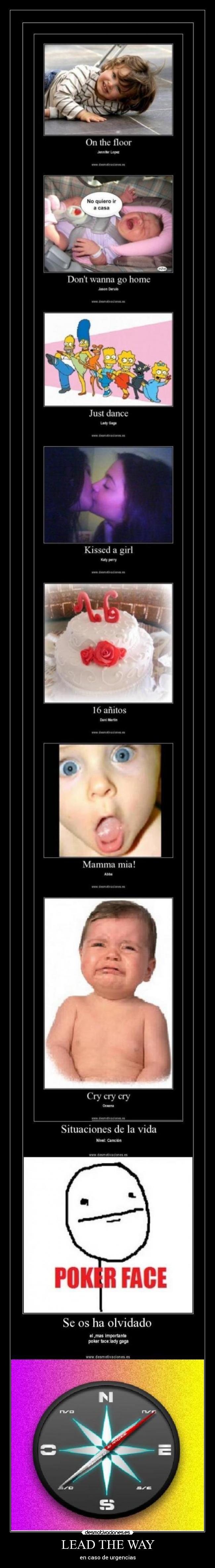 LEAD THE WAY - en caso de urgencias