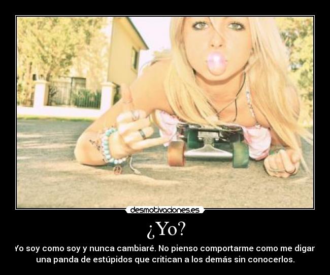 ¿Yo? - 