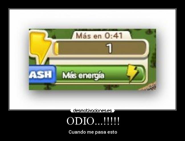 ODIO...!!!!! - Cuando me pasa esto