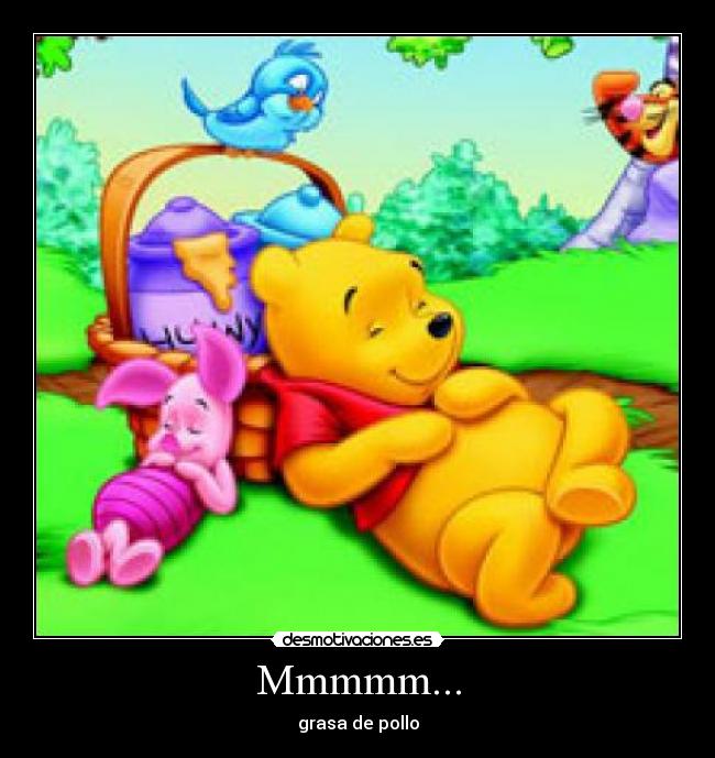 Mmmmm... - grasa de pollo