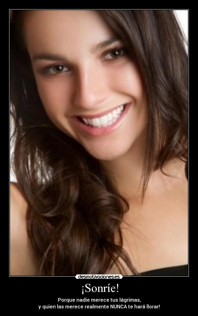 ¡Sonríe! - 