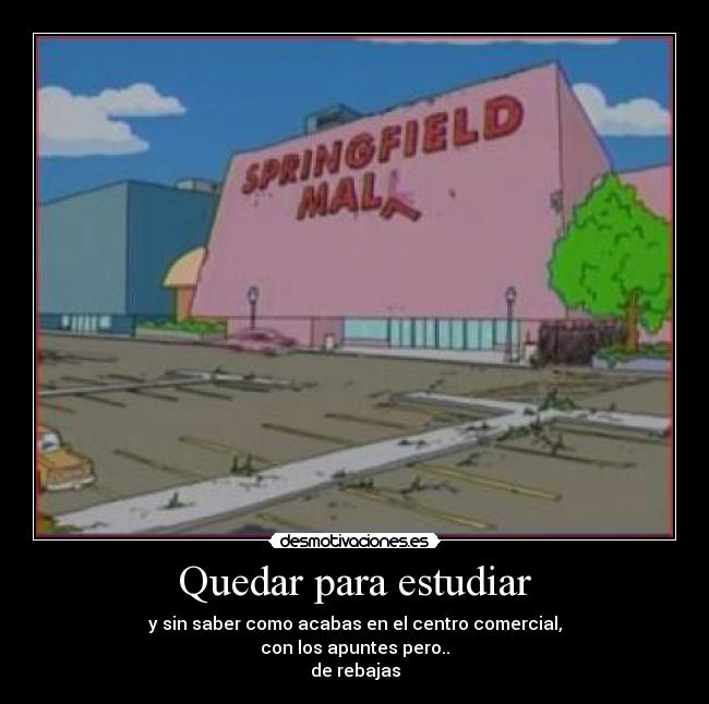 Quedar para estudiar - 