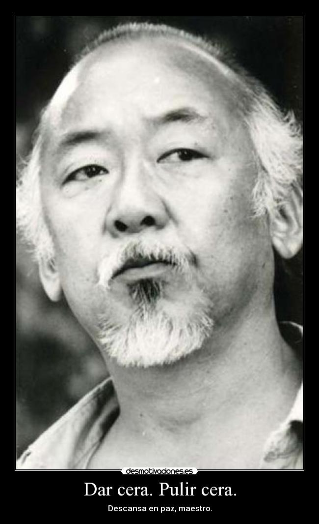 Dar cera. Pulir cera. - 