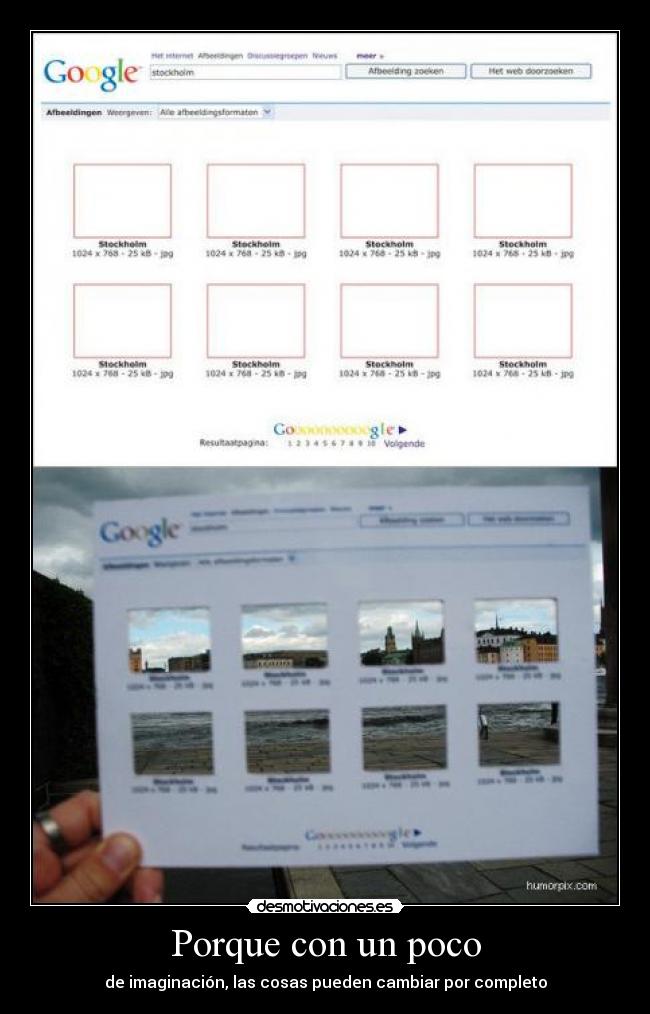 Porque con un poco -