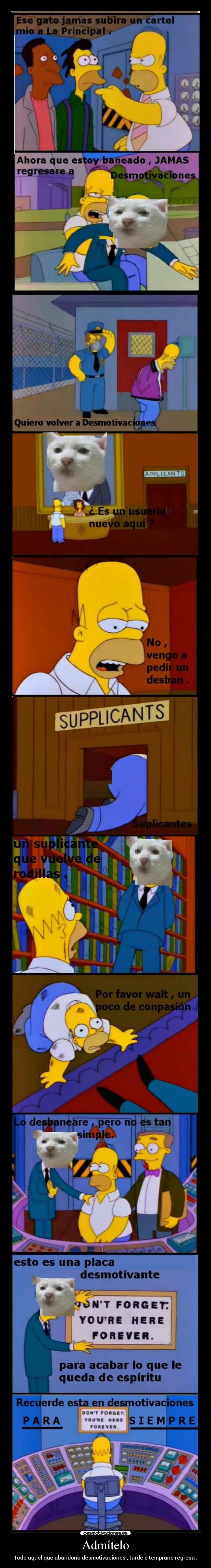 carteles cartel homero desmotivaciones