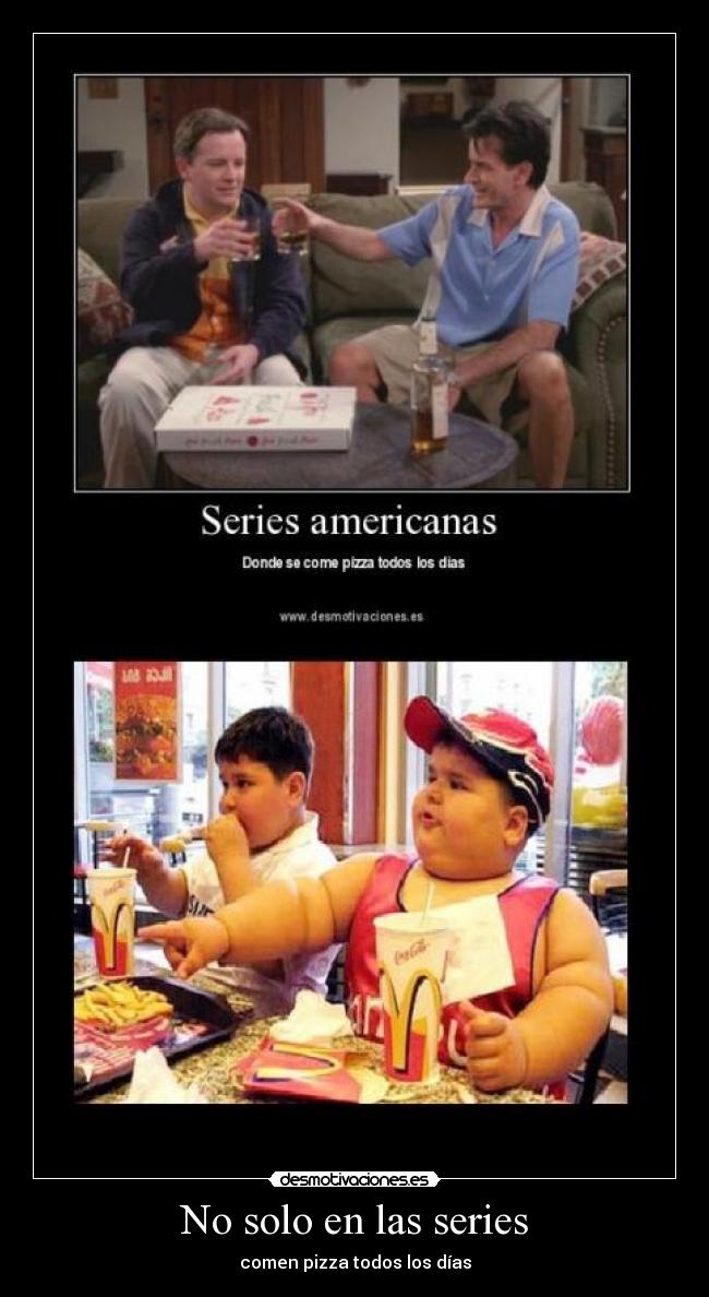 No solo en las series -