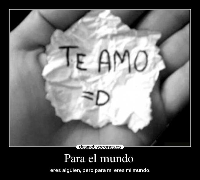 Para el mundo -