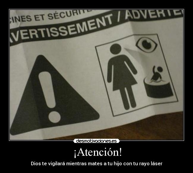 ¡Atención! -