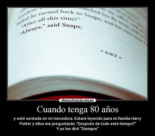 Cuando tenga 80 años - 