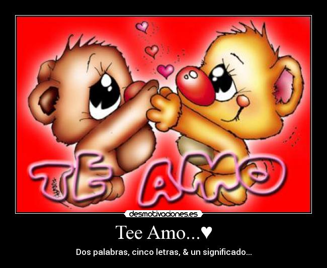 Tee Amo...♥ -