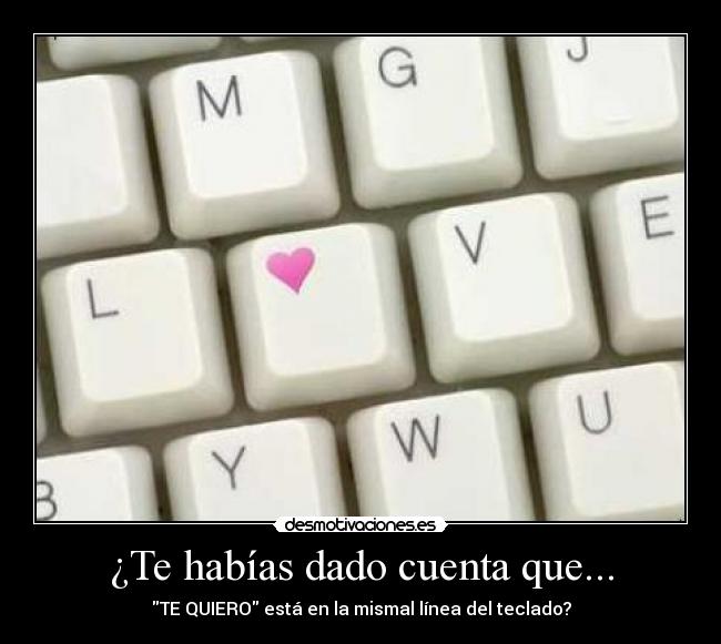 ¿Te habías dado cuenta que... - 