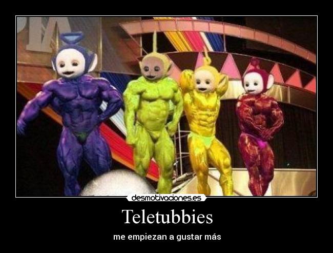 Teletubbies - me empiezan a gustar más