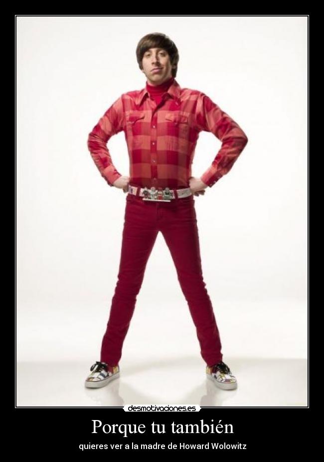 carteles howardbigbang desmotivaciones