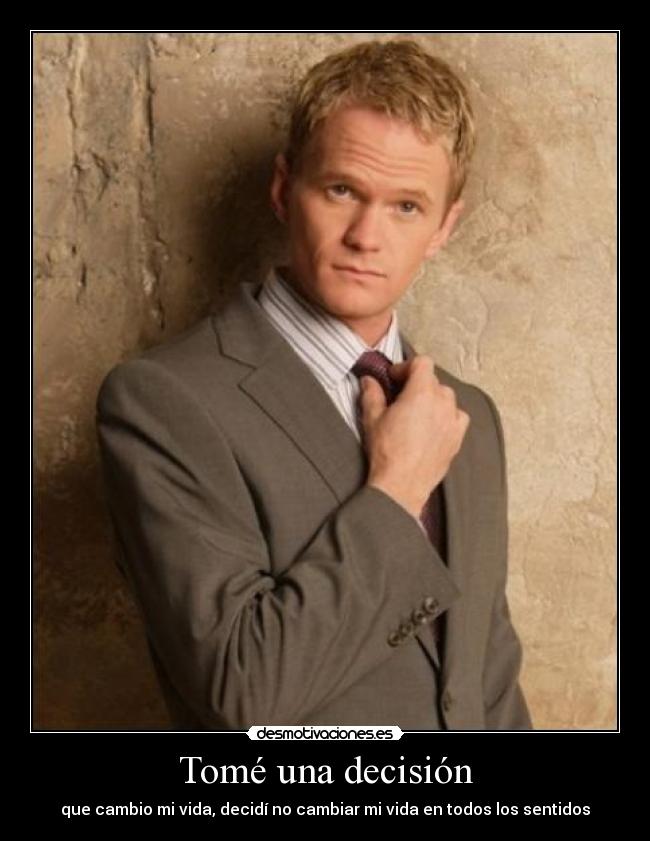 carteles tome una deciosion desmotivaciones