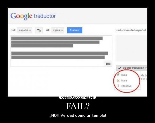FAIL? - 