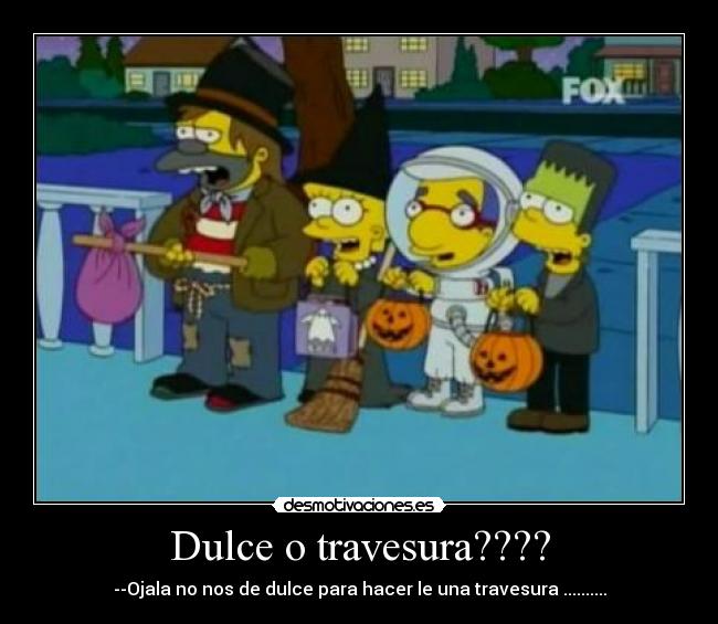 Dulce o travesura???? - 