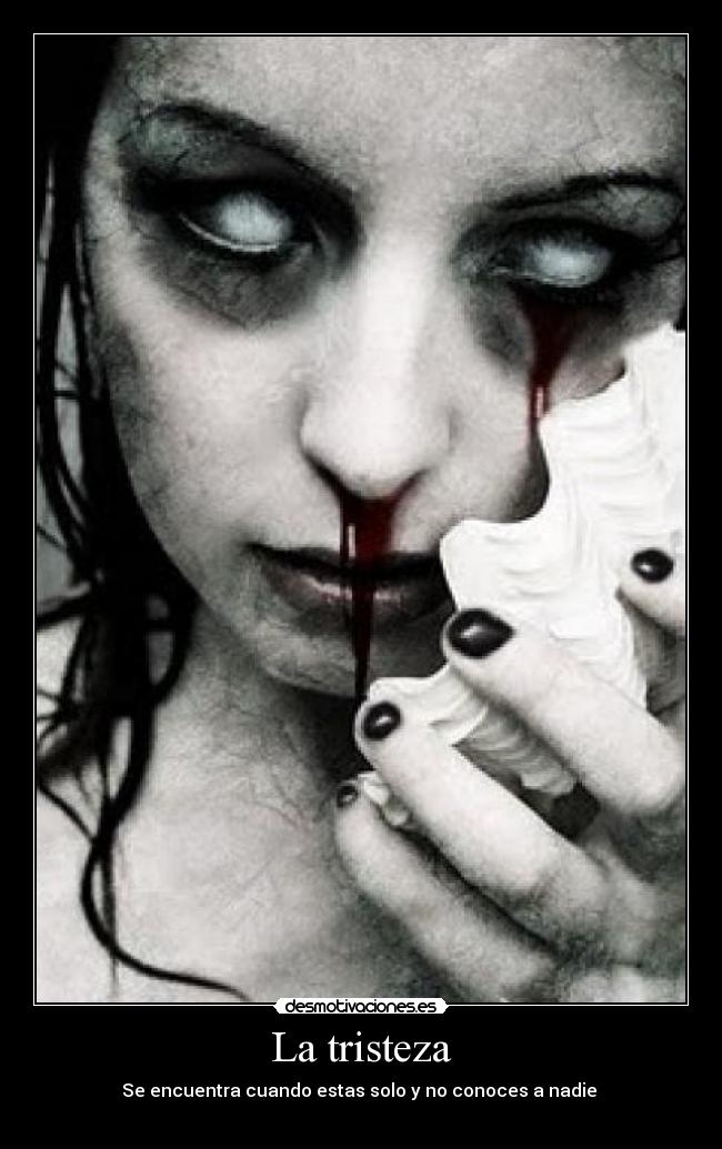 La tristeza -
