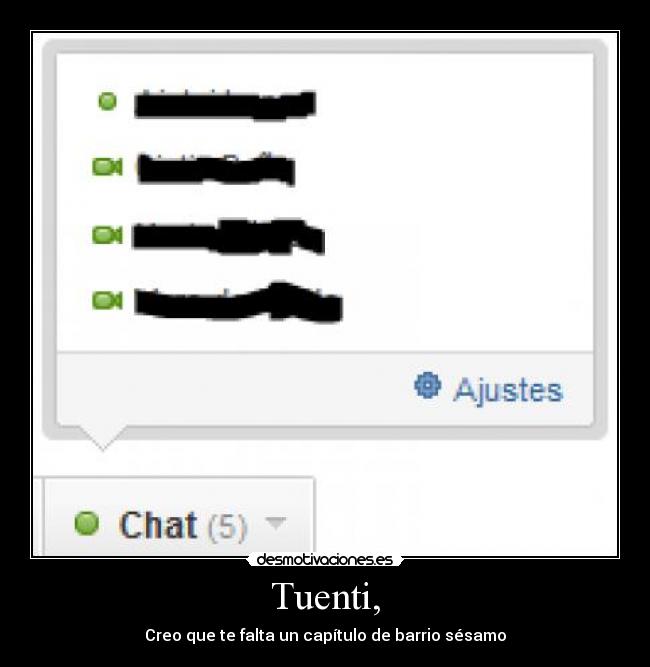 Tuenti, -
