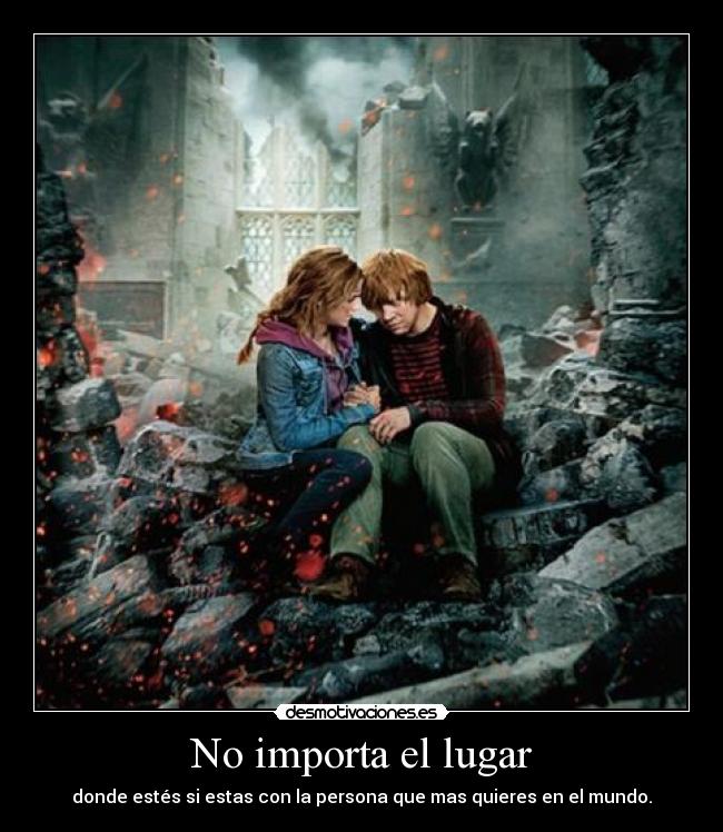 No importa el lugar -