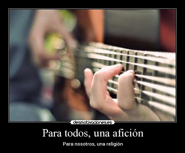 Para todos, una afición - 