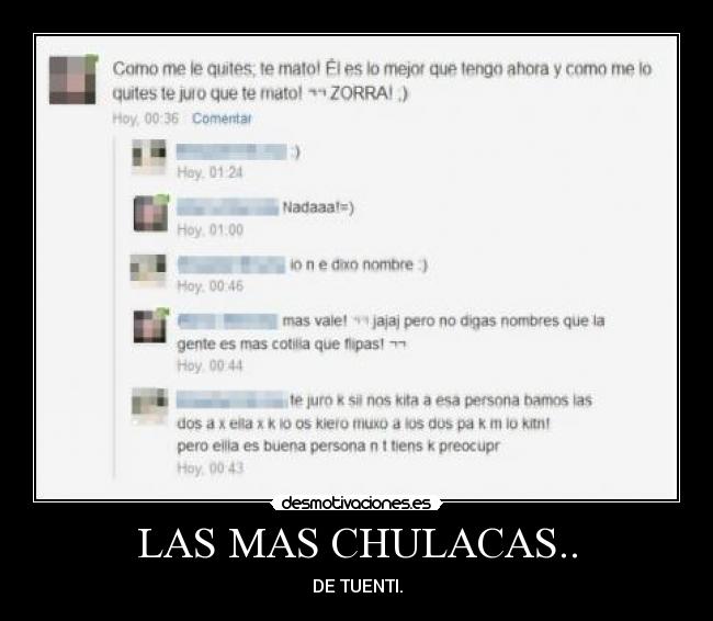LAS MAS CHULACAS.. -