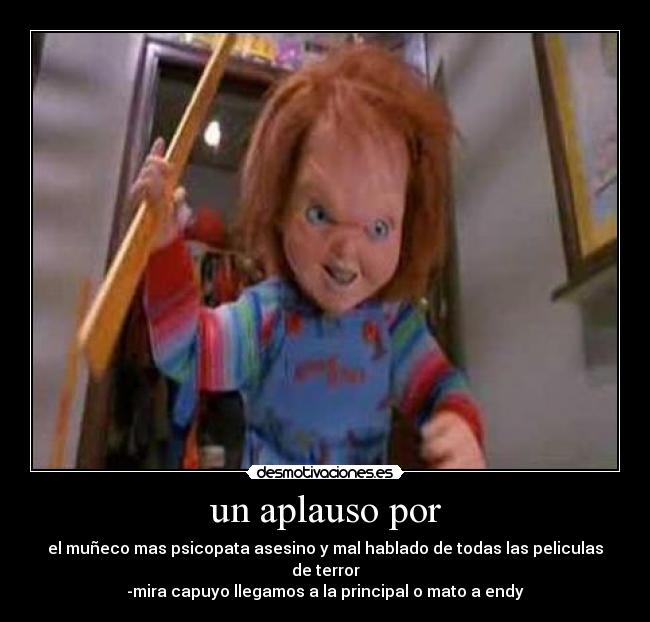 carteles chucky desmotivaciones