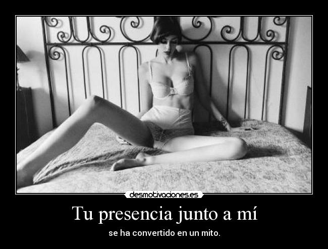 Tu presencia junto a mí - 