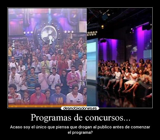 Programas de concursos... -