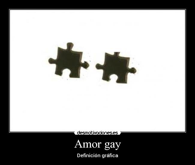 Amor gay - Definición gráfica