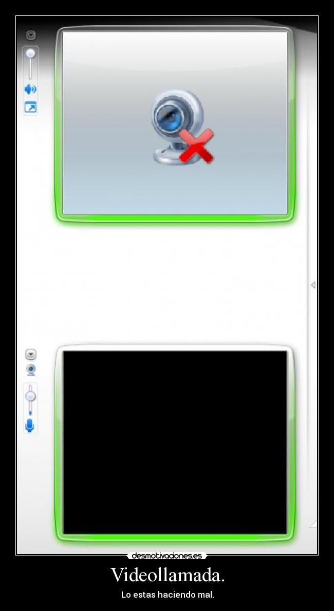 Videollamada. -