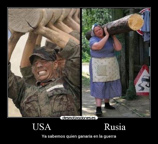USA Rusia -
