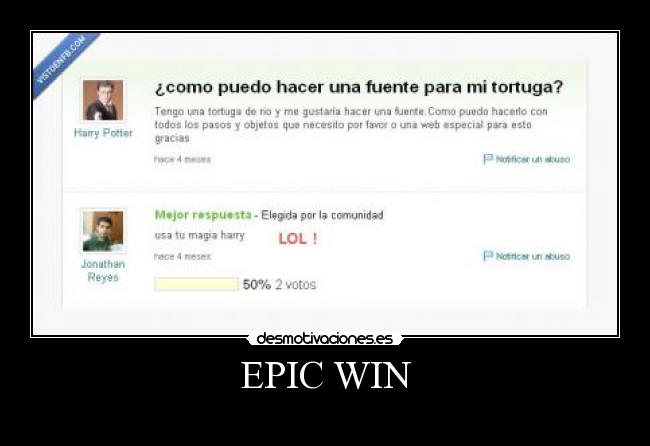 EPIC WIN - 