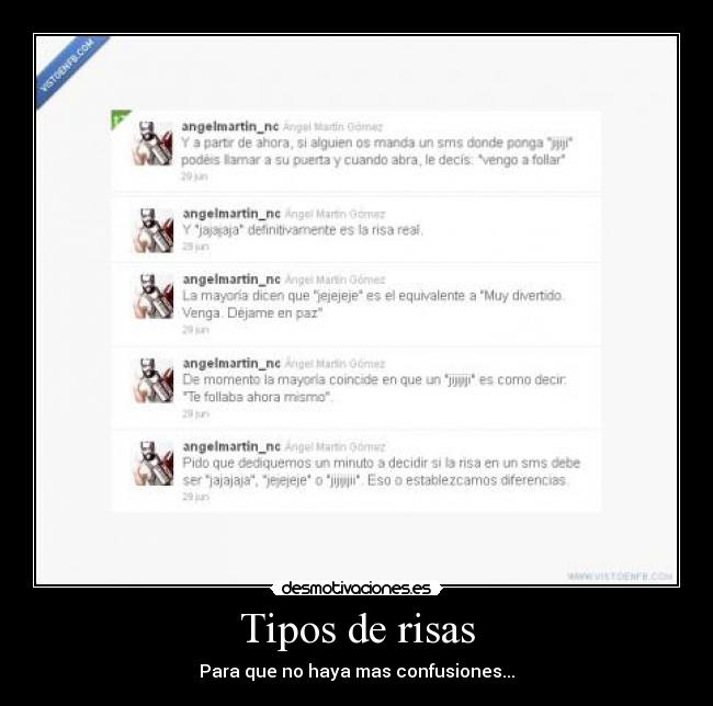 Tipos de risas - 
