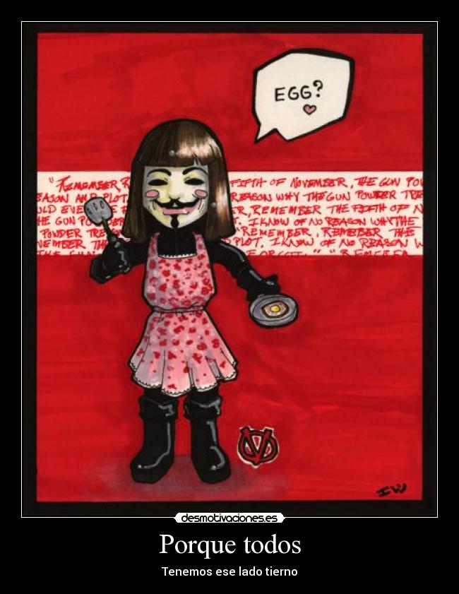 Porque todos - Tenemos ese lado tierno