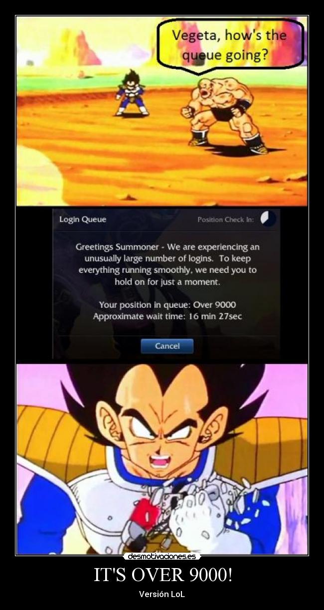 ITS OVER 9000! - Versión LoL