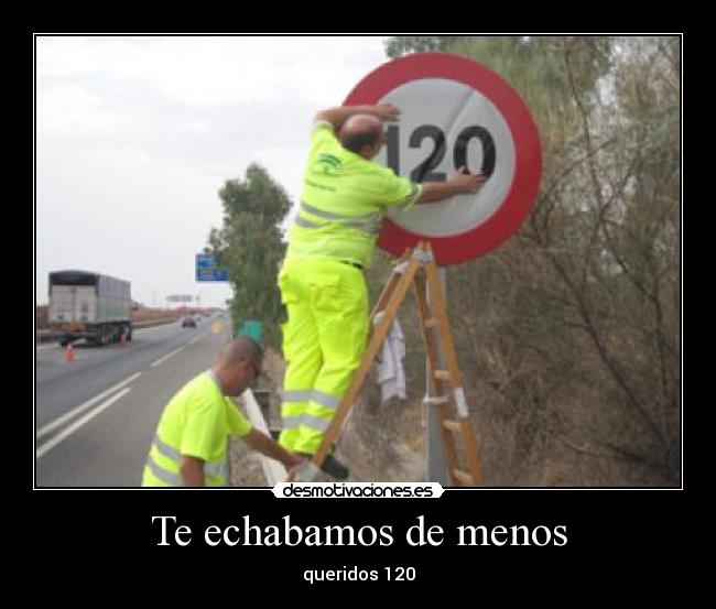 Te echabamos de menos -