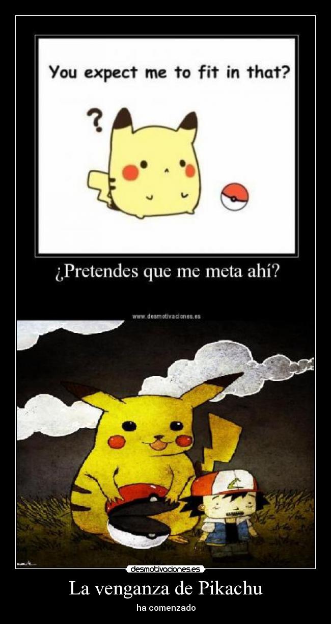La venganza de Pikachu -