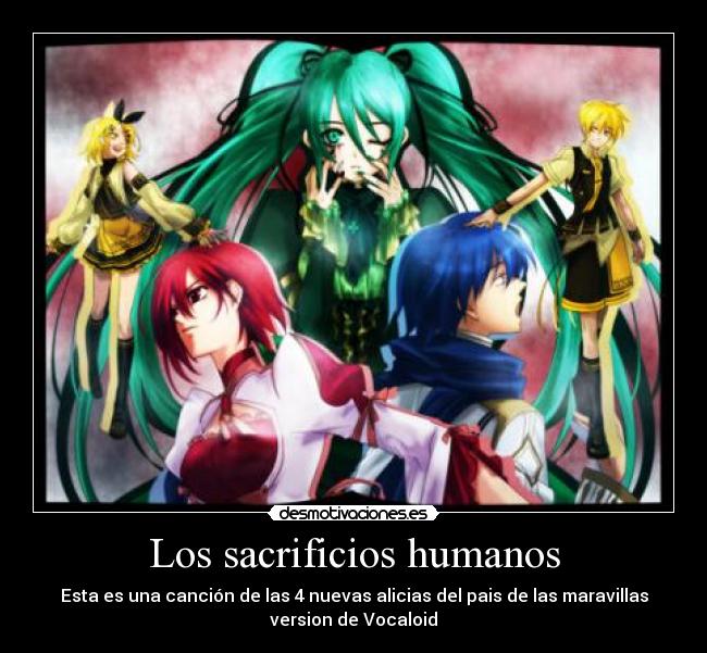 Los sacrificios humanos -