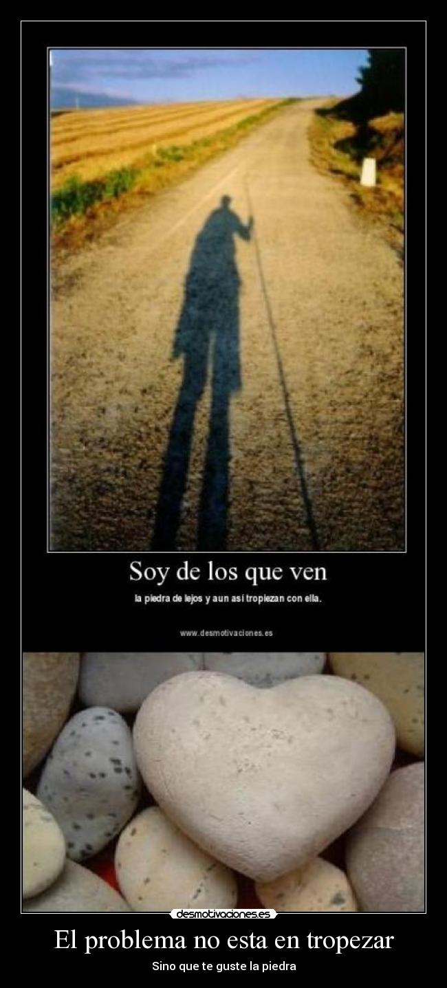 carteles piedra desmotivaciones