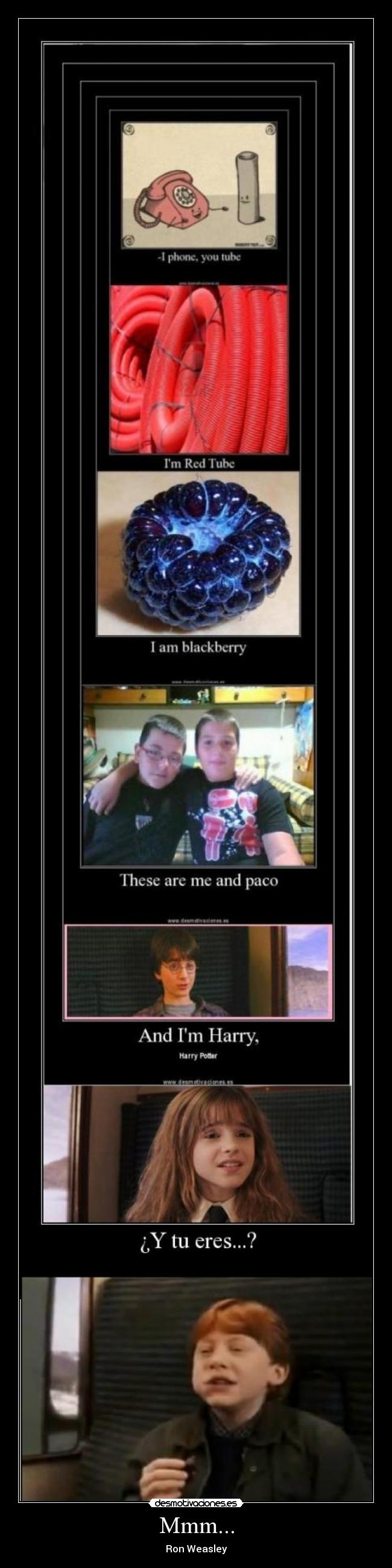 Mmm... - Ron Weasley