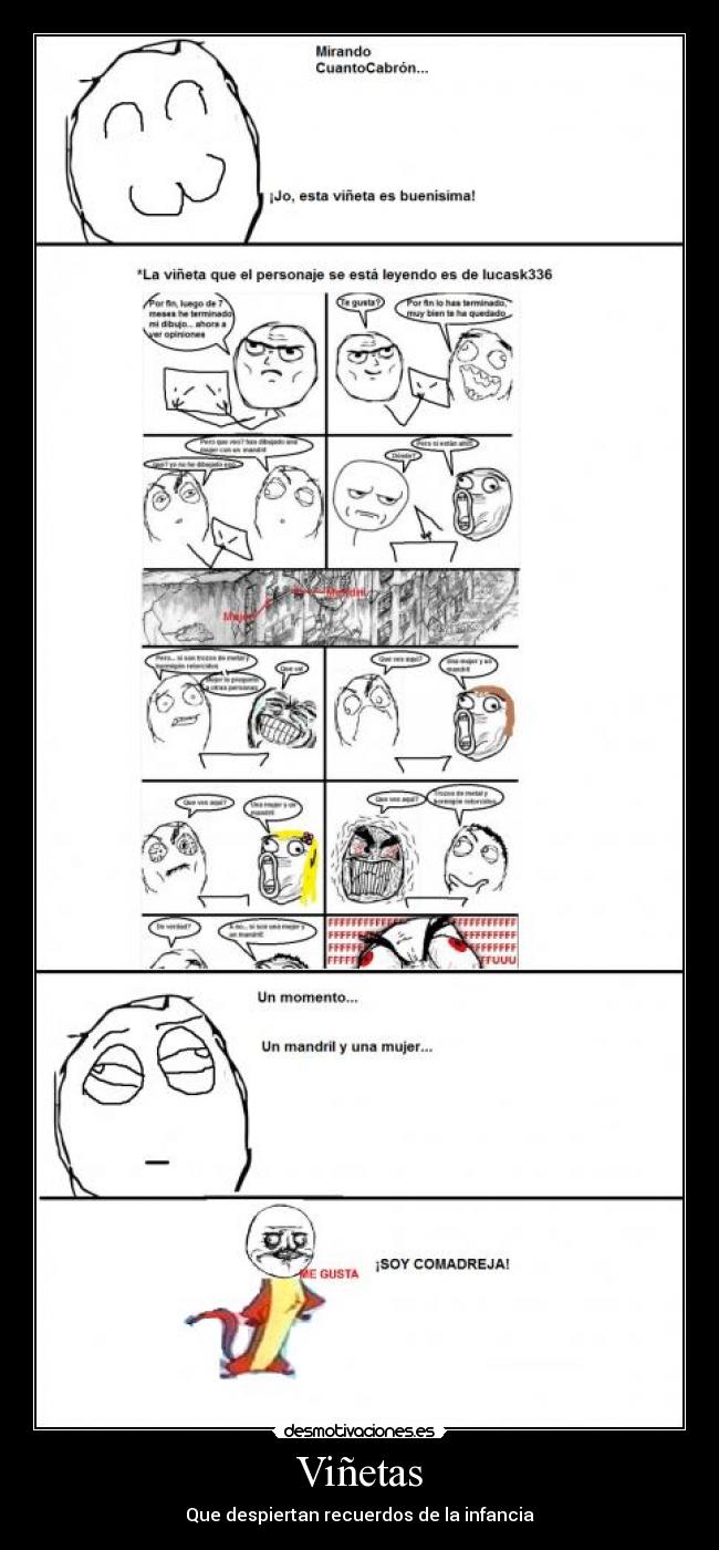 Viñetas - Que despiertan recuerdos de la infancia