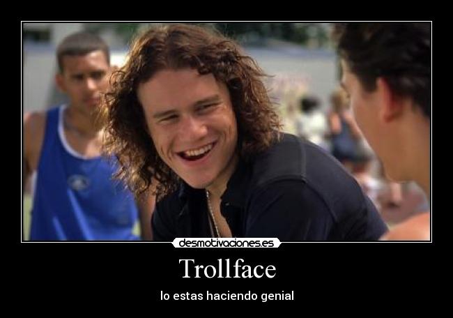 Trollface - lo estas haciendo genial