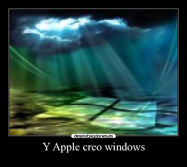 Y Apple creo windows - 